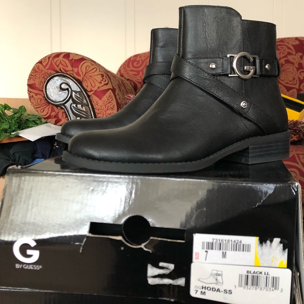 Black Guess Booties